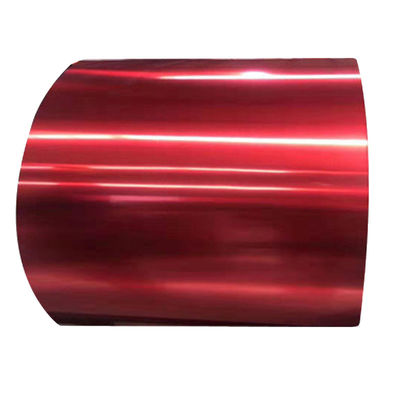 Prime 1100 3003 Bobina de aluminio recubierta de color PVDF de madera de piedra con tolerancia ± 1% y color personalizado