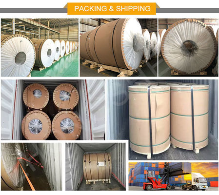 Prime 1100 3003 Bobina de aluminio recubierta de color PVDF de madera de piedra con tolerancia ± 1% y color personalizado