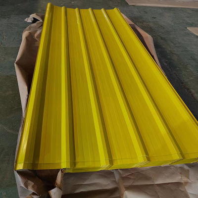 Hoja de techo de zinc corrugado de 8 pies para edificios recubrimiento de primeras 8-30/5-30um Servicio de flexión incluido