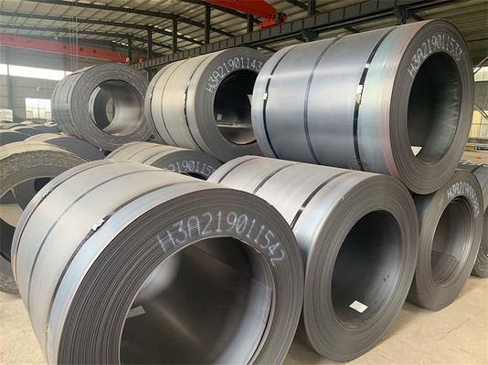 ASTM A-131 A36 Q235 HR carbono MS bobina de acero laminada en caliente Garantizada y cantidad 5*1500mm tamaño para industrias no aleacionadas