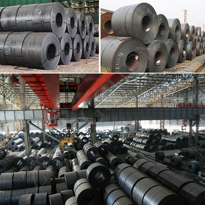 ASTM A-131 A36 Q235 HR carbono MS bobina de acero laminada en caliente Garantizada y cantidad 5*1500mm tamaño para industrias no aleacionadas