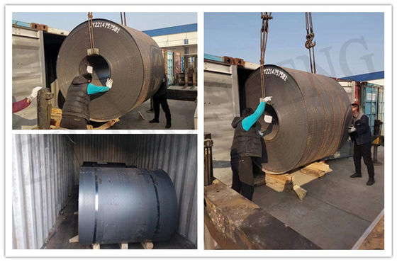 ASTM A-131 A36 Q235 HR carbono MS bobina de acero laminada en caliente Garantizada y cantidad 5*1500mm tamaño para industrias no aleacionadas