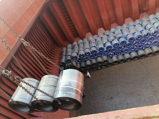 Envase de acero laminado en caliente Q235 Q335 Placa de hierro metálico a 1,5-4,0 espesor para FOB CIF CFR