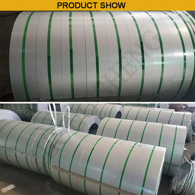 Z275 1060 1100 3003 3102 Valor galvanizado 55% bobina de acero con tolerancia ± 1% y grosor 0,018 mm-1,5 mm