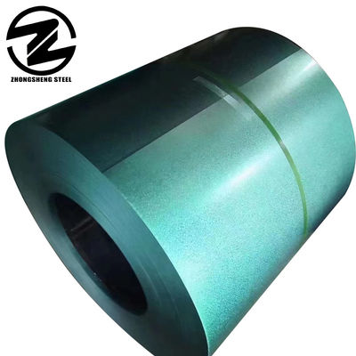 Aluzinc Dx51d bobinas de acero Galvalume prepintadas en 0,5 mm 0,8 mm 1,5 mm de espesor para la superficie recubierta de color y tolerancia ± 1%