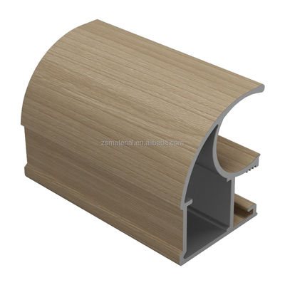 Perfiles de aluminio de resistencia ligera personalizables para puertas de ventanas y aplicaciones industriales.