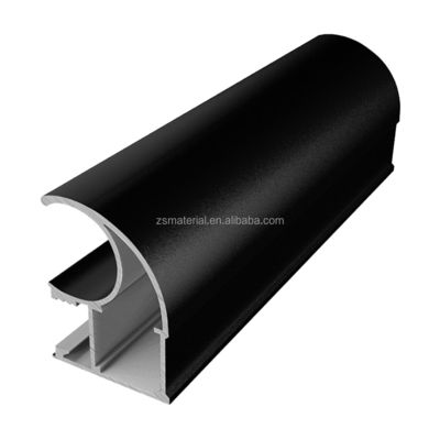 Perfiles de aluminio de resistencia ligera personalizables para puertas de ventanas y aplicaciones industriales.