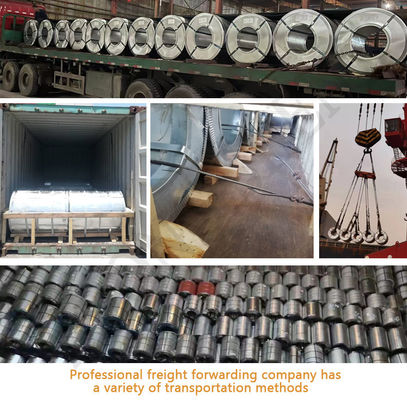 El material de acero galvanizado se puede utilizar para la fabricación de acero galvanizado.