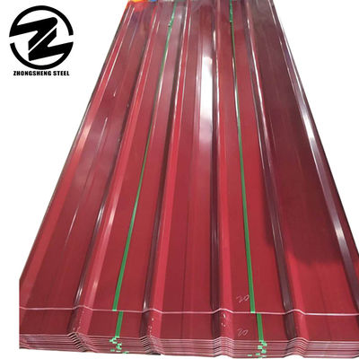 Pintura de superficie RAL 9029 PPGI para la exportación de hojas de techos metálicos PPGI/HDG/GI/SECC DX51 Cinturizadas en frío Precios