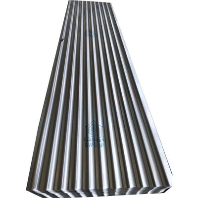 0.6mm 0.8mm 1.2mm Z80g Z100g Gi Hoja de acero recubierta de zinc Industria de la construcción Hoja de techo corrugado de acero galvanizado