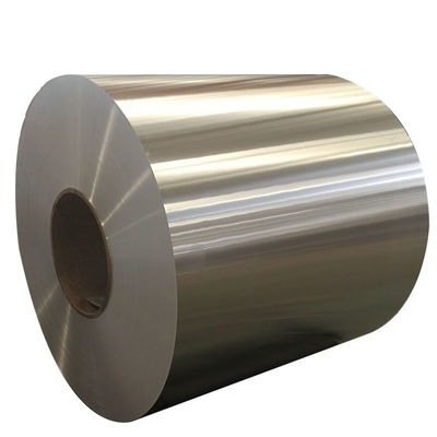 Temperatura T3-T8 6000 Grado Directo para embalaje de bebidas y alimentos, puede tener tapa de fondo de tablillas, revestido con 3003 5182 5052 bobina de rollo de aluminio