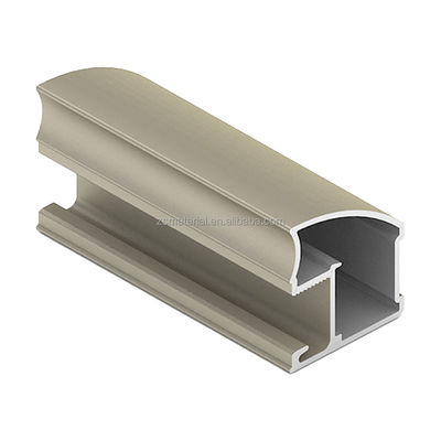 Perfiles de aluminio de grado galvanizado personalizados de ingeniería de precisión para aplicaciones industriales y comerciales versátiles