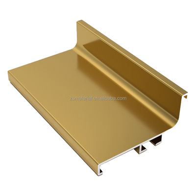 Perfiles de aluminio de grado galvanizado personalizados de ingeniería de precisión para aplicaciones industriales y comerciales versátiles