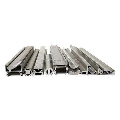 Perfiles de aluminio duradero no engrasados, diseñados con precisión para una alta tolerancia y fabricación versátil