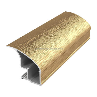 Profiles de aluminio personalizables no engrasados de ingeniería de precisión versátiles para uso industrial y comercial de 1 mm-12 mm de espesor