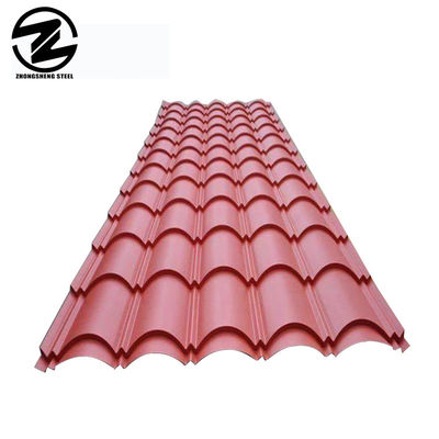 Primer Coating 8-30/5-30um PPGI Hojas de techo de metal de color Durable y vibrante para construcciones elegantes
