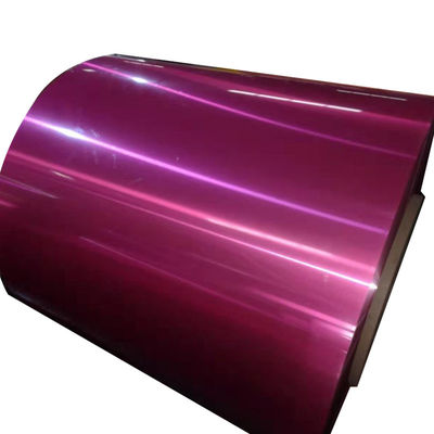 Temperatura T3 T8 Pintado recubierto 1050 1060 3003 5052 1050h18 Placa de bobina de aluminio recubierta de color laminada para máquinas de alcantarillado