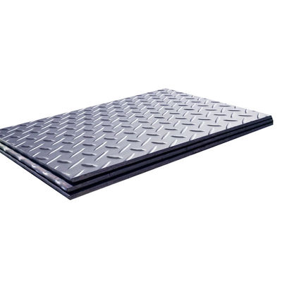 Placa de verificación de acero suave laminada en caliente ASTM a36 ss400 q235 de 2,5 mm y 3,5 mm para el servicio de procesamiento de láminas de suelo