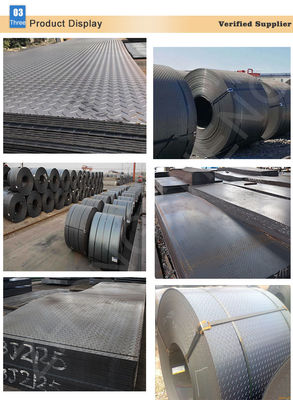 Acero de chapa cuadrada Q235B laminado en caliente de grado Prime con espesor de 2,5 a 8,0 mm y anchura de 600 a 1800 mm