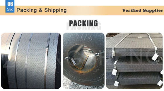 Acero de chapa cuadrada Q235B laminado en caliente de grado Prime con espesor de 2,5 a 8,0 mm y anchura de 600 a 1800 mm