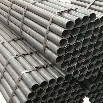 Técnica de ERW Tubo de acero al carbono Tubo sin costura de acero negro Tubos de agua/petróleo/gas Certificado sirm