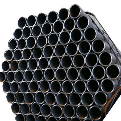 Técnica de ERW Tubo de acero al carbono Tubo sin costura de acero negro Tubos de agua/petróleo/gas Certificado sirm