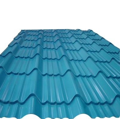 Houses Roof Tiles Sheets Container Roof Sheet Marrón Roofing de acero corrugado de color con servicio de procesamiento de corte