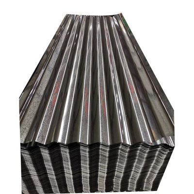 Hoja de acero de techo de 0,45 mm de espesor para 16 pies de largo Hojas de techo de metal galvanizado Hojas de techo de estaño Hoja corrugada