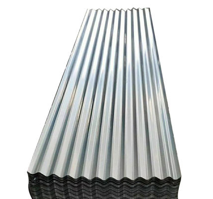 Hoja de acero de techo de 0,45 mm de espesor para 16 pies de largo Hojas de techo de metal galvanizado Hojas de techo de estaño Hoja corrugada