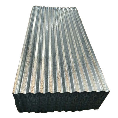 Hoja de acero de techo de 0,45 mm de espesor para 16 pies de largo Hojas de techo de metal galvanizado Hojas de techo de estaño Hoja corrugada
