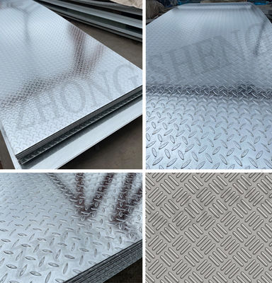 Plancha de acero galvanizado en cuadros para una dureza competitiva y completa en ancho de 600-1500 mm