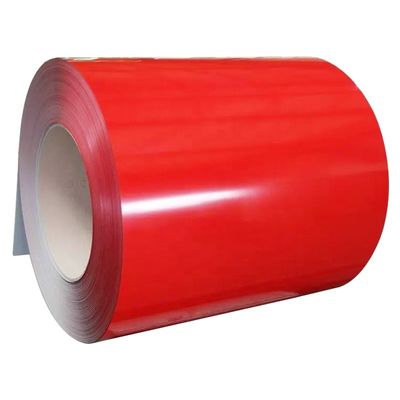 Pre-pintado de la placa de acero galvanizado de la bobina de la bobina de la placa de acero GI ID 508/610mm longitud personalizable PPGI PPGL de acero recubierto de la bobina de la placa de acero