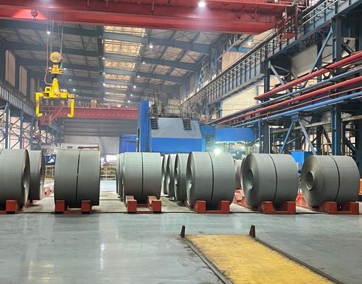Línea de producción buenos precios material 29 calibre DC01 DC03 SPCC bobina de acero al carbono laminada en frío para estructuras en la construcción