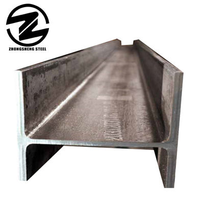 espesor de la telaraña 4,5 mm 36,5 mm de hierro personalizado estructural de acero inoxidable H forma de la viga para las vigas H en el edificio de acero