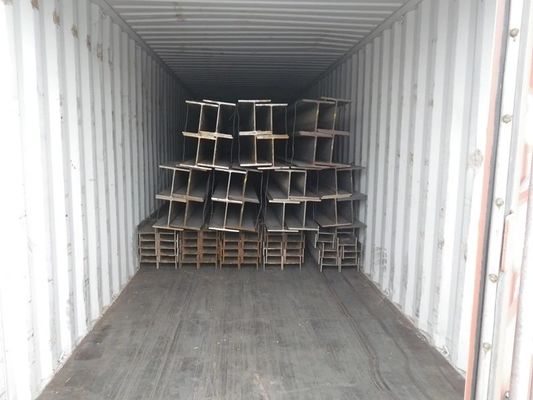 150 * 75 * 5 * 7mm ASTM A36 Acero de viga H de hierro con tolerancia ± 1% y servicio de procesamiento de desenrollamiento
