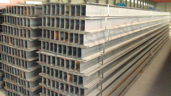 Web Thickness of 5-16mm and Web Width of 100-900mm H Shape Beam for Buildings Manufactured by Top El tamaño de la red es de 5-16 mm y la anchura de la red es de 100-900 mm
