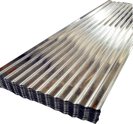 Servicio de recubrimiento y procesamiento de cubiertas metálicas galvanizadas corrugadas con espesor de 0,12-1,2 mm de aluminio y zinc