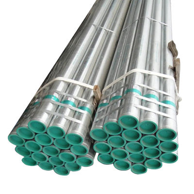 Tubos redondos galvanizados para materiales de construcción de invernaderos de 25 mm de diámetro y 0,6 mm de espesor
