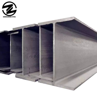 Técnica de laminado en caliente H Beam ASTM W6x9 para el servicio de corte y espesor de telaraña de acero estructural de 6-16 mm