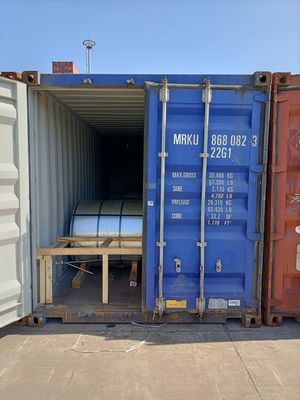 DX51D 30g recubrimiento de zinc regular Spangle GI bobina de acero galvanizado con certificado Sirm y 0,12-6 mm de espesor