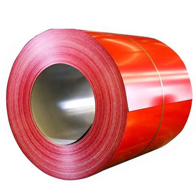 bobinas prepintadas galvanizadas PPGI bobinas de acero recubiertas de color con dureza total y anchura de 100-1500 mm
