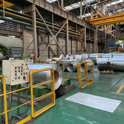 Material de construcción bobina de acero galvanizado Z270 con la técnica basada en laminado en frío y 0,12-4 mm de espesor