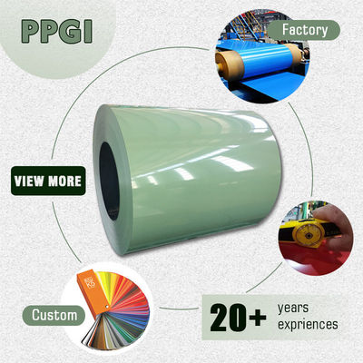 3-8 toneladas de peso PPGI pre-pintado de color revestido de acero para bobinas y bobinas galvanizadas