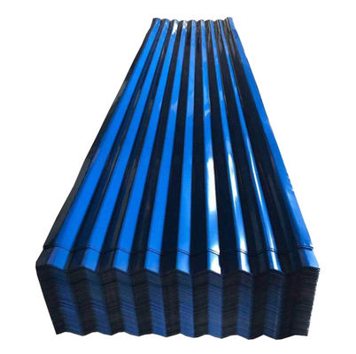DX51D GI Ppgl ibr ppgi metal Galvanizado Corrugado Color revestido Foto de acero de cubierta de hoja con longitud 2001-3600mm