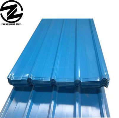 DX51D GI Ppgl ibr ppgi metal Galvanizado Corrugado Color revestido Foto de acero de cubierta de hoja con longitud 2001-3600mm