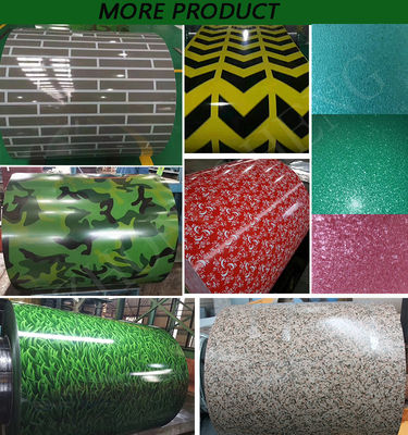 Envase de acero galvanizado pre-pintado con revestimiento por color de PE laminado en frío de tecnología avanzada