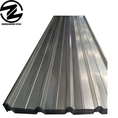 IBR 686 Hoja de techo de zinc ± 1% Tolerancia 0.47MM Hoja de techo de acero corrugado galvanizado con norma DIN