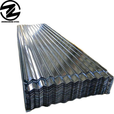 IBR 686 Hoja de techo de zinc ± 1% Tolerancia 0.47MM Hoja de techo de acero corrugado galvanizado con norma DIN