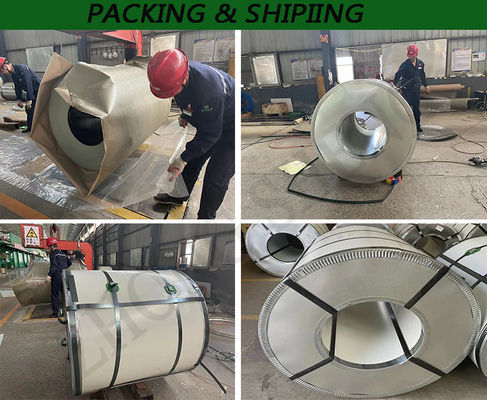Envase de acero galvanizado laminado en frío pre-pintado PPGI con recubrimiento de 20/10 um en 1200 mm Tamaño Ventas mensuales Volumen 10 000 toneladas