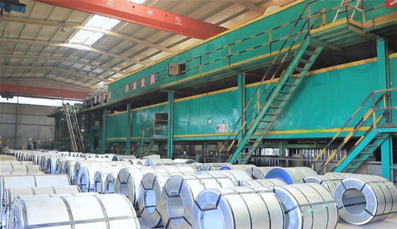 Envase de acero galvanizado laminado en frío pre-pintado PPGI con recubrimiento de 20/10 um en 1200 mm Tamaño Ventas mensuales Volumen 10 000 toneladas